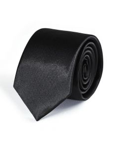 Cravate fine Noire