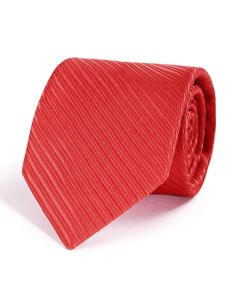 Cravate Faux-Uni Rouge