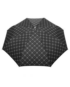 Mini parapluie Femme géométrie Noire - Entièrement automatique